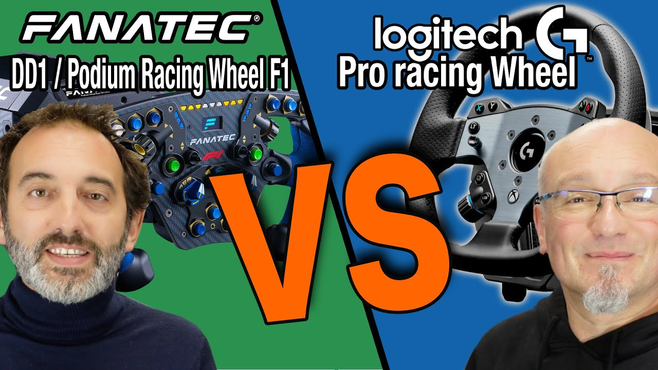 Logitech G Pro Racing Wheel Versus Fanatec Racing Wheel F1 / DD1 : Quel est le meilleur volant ?